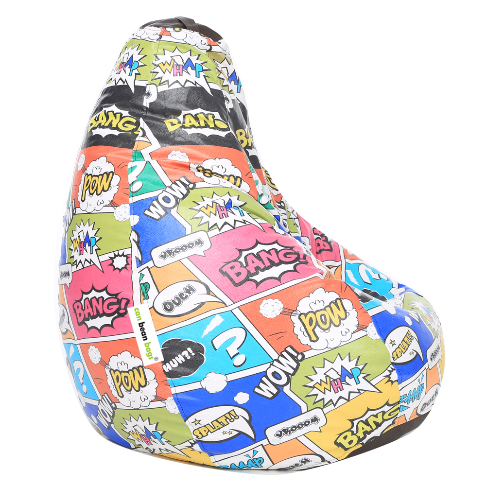 Orka Digital Printed Monster Filled Bean Bag With Beans (Bang Bag, Multicolor) view 3